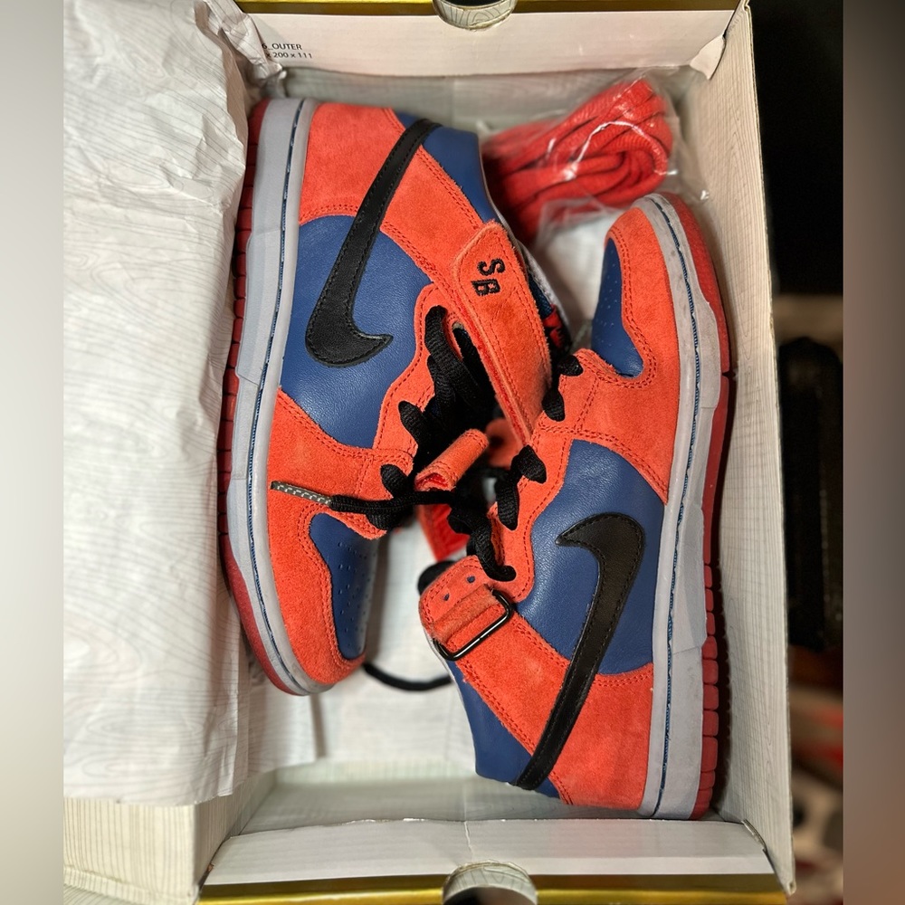NIKE SB Dunk Mid “SPIDER MAN” 🕷️Like New!